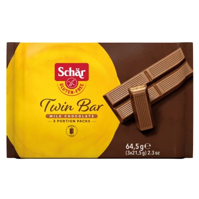 Afbeelding van Schar Twin Bar Glutenvrij 64,5GR