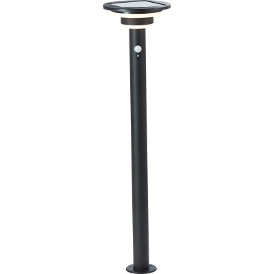Afbeelding van Brilliant G40407/06 Garvina Staande lamp op zonne energie met bewegingsmelder 3 W Warmwit Zwart