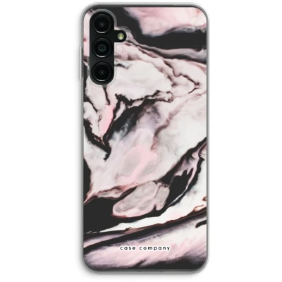 Afbeelding van Case Company® hoesje geschikt voor Samsung Galaxy A14 Roze stroom Soft Cover Telefoonhoesje Bescherming aan alle Kanten en Schermrand