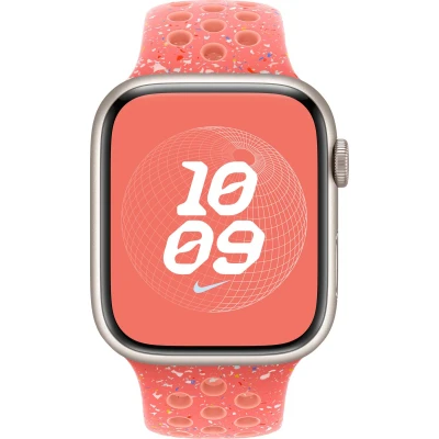 Afbeelding van Apple Watch Magic Ember Nike Sport Band 45mm S/M