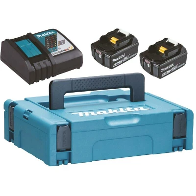 Afbeelding van Makita 198116 4 18V Li Ion accu starterset (2x 6,0Ah) in Mbox