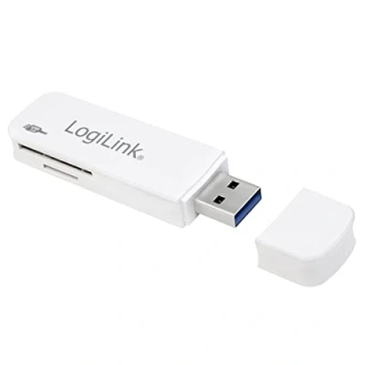 Afbeelding van LogiLink CR0034A geheugenkaartlezer USB 3.0 Wit