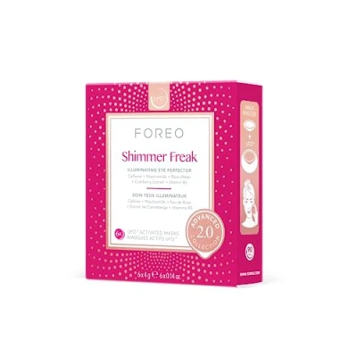 Afbeelding van Shimmer Freak Advanced Collection 2.0 UFO geactiveerd gezichtsmasker, oogcontour, schoonheid en verzorging, rozenwater, niacinamide, alle huidtypes, rimpels, zakken, 6 stuks