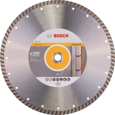 Image de BOSCH 2608602587 Disque de coupe diamanté Standard pour Universal Turbo 350 x 20/25,40 3 10 mm