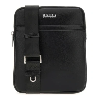 Afbeelding van Guess Milano Crossbody Heren Zwart One Size