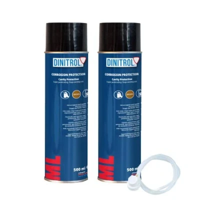 Afbeelding van Dinitrol Antiroestwas, 500 ml, met verlenging, 2 stuks