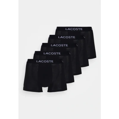 Afbeelding van Lacoste 5 PACK Onderbroeken, Heren, Maat: Small, Black