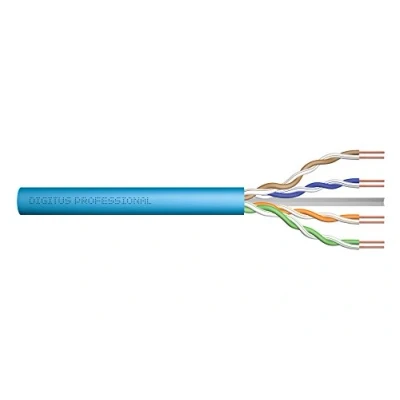 Image de DIGITUS Professional Installation Cable câble en vrac 305 m bleu clair, RAL 5012