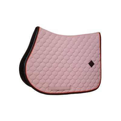 Image de Kentucky Onion Quilt Neon Leather Jumping Saddle Pad