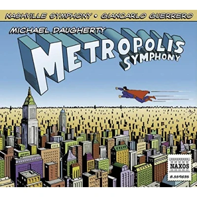 Afbeelding van Terrence Wilson, Nashville Symphony, Giancarlo Guerrero Daugherty: Metropolis Symphony / Deus Ex Machina (CD)