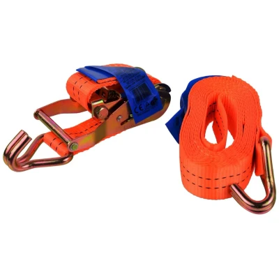 Afbeelding van Spanband Sjorband 2 Ton 4 meter met ratel GEKO
