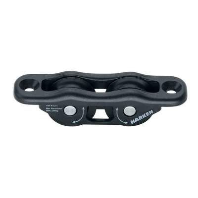 Afbeelding van Harken 1201 2 schijfs 30mm Protexit doorvoer blok