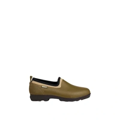 Afbeelding van Aigle Lessfor Instappers, Heren, Maat: 42, Khaki Natuurrubber