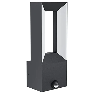 Afbeelding van Eglo RIFORANO Buiten wandlamp met bewegingssensor Zwart