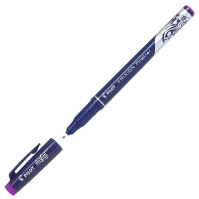 Afbeelding van Pilot FriXion Paarse Fineliner Uitwisbare viltstift met 0.45mm schrijfbreedte