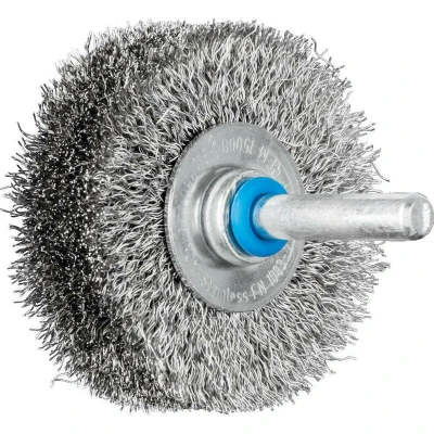 Afbeelding van PFERD 43701014 POS ronde borstel ongetordeerd RBU Ø 50 x 15 mm schacht Ø 6 mm roestvrijstalen draad 0,20 10 stuk(s)