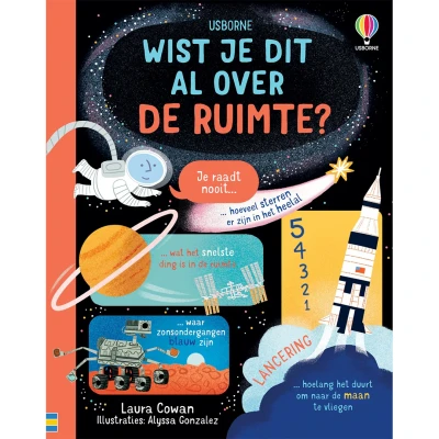 Afbeelding van Uitgeverij usborne wist je dit al over de ruimte?