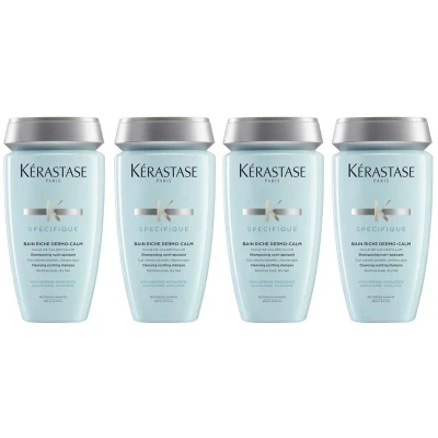 Afbeelding van Kerastase Specifique Bain Riche Dermo Calm 4x 250ml 1000ml bundel/set/pakket