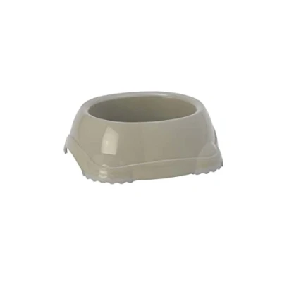 Afbeelding van Moderna plastic hondeneetbak Smarty 2 16 cm warmgrijs (inhoud 735 ml) Gebr. de Boon