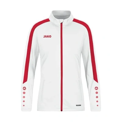 Afbeelding van Polyestervest Power Wit/rood / 36