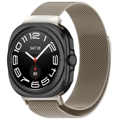 Afbeelding van Milanese band Vintage goud Samsung Galaxy Watch Ultra 47mm