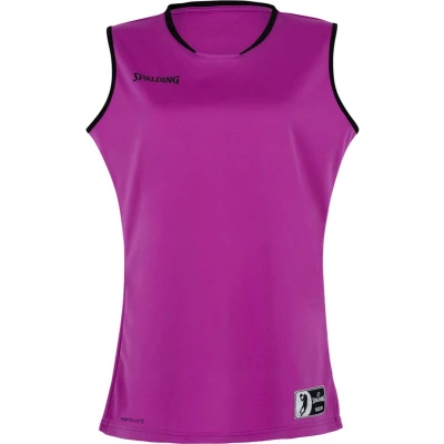 Afbeelding van Spalding Move Tanktop dames Basketbalshirt Maat M Vrouwen paars/zwart