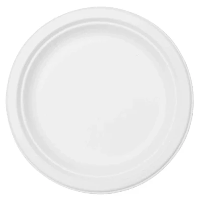 Afbeelding van Duni Suikerrietvezel Borden 22 Cm 10 Stuks Wit