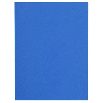 Afbeelding van Exacompta Ref. 150010E pak van 100 FLASH mappen 80 g/m2 in felle kleuren 100% gerecycled en Blue Angel gecertificeerd afmetingen 22 x 31 cm voor A4 formaat donkerblauwe kleur