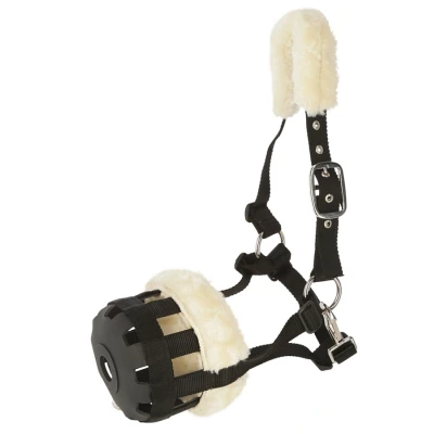 Image de Kerbl Panier de diète Teddyfleecenoir Noir Cob