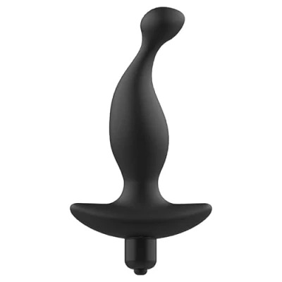 Afbeelding van Addicted Toys Anal Massager With Vibration Black Sex Toy for Couples Buttplug Prostate Woman