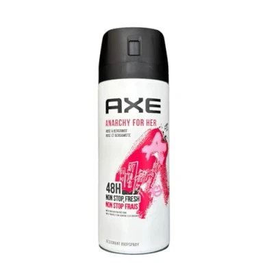 Afbeelding van Axe anarchy for her Body Spray 150 ml deodorant 6 st Voordeelverpakking