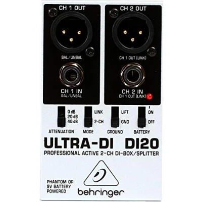 Afbeelding van Best Price Square DI Box/Signal Splitter, 20 DI20 by BEHRINGER