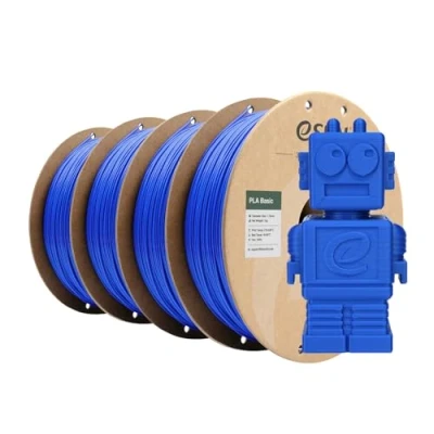 Afbeelding van eSUN PLA filament 1,75 mm, SS high Speed 3D printerfilament, maatnauwkeurigheid +/ 0,03 spoel 1 kg (2,2 lbs) Super voor hoge (blauw 4 kg, kg)