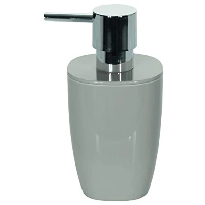 Image de Spirella Pure Distributeur de savon salle bain accessoires, polystyrène, 15 x 7,5 x 7,5 cm, taupe, 15 x 7.5 cm