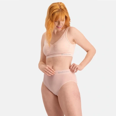 Afbeelding van Bamboo Basics 3 PACK Seamless FULL Slip, Dames, Maat: Small, Beige