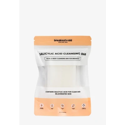 Afbeelding van Breakout+aid® Salicylzuur zeep Face wash Cleansing Bar Gezichts &amp; lichaamsreinigende Reinigingszeep Tegen puistjes Zuivere huid
