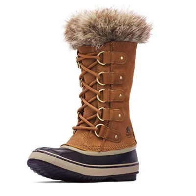 Afbeelding van Sorel Joan of Arctic Waterdichte sneeuwlaarzen voor dames, Bruin Camel X Zwart