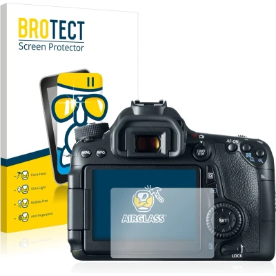 Afbeelding van BROTECT Screenprotector voor Canon EOS 70D Folie Beschermfolie Beschermglas transparant
