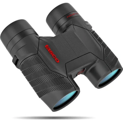 Afbeelding van TASCO Observatie verrekijker voor volwassenen 8x32 focus Free Dak Prisma 100832 Zwart Automatische Autofocus Opbergtas Nekkoord Compact