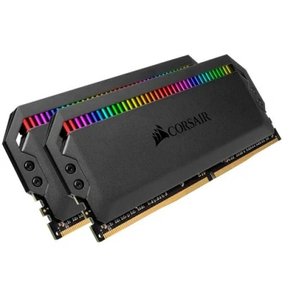 Image de CORSAIR Dominator Platinum RGB DDR4 kit 32 Go: 2 x 16 Go DIMM 288 broches 3466 MHz / PC4 27700 CL16 1.35 V mémoire sans tampon non ECC noir