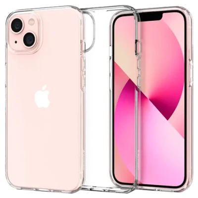 Afbeelding van Spigen Liquid Crystal TPU Back Cover Transparant Apple iPhone 13