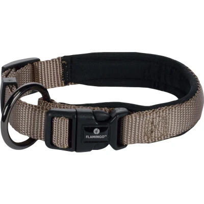 Afbeelding van Flamingo Abbi Halsband Honden Taupe Xxs 30 35cm 15mm 1st 133222