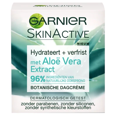 Afbeelding van 1+1 gratis: Garnier SkinActive Aloë Vera Botanische Creme 50 ml