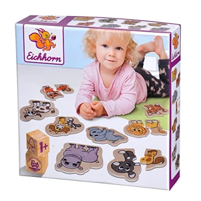 Afbeelding van Eichhorn Animal Puzzle Vormpuzzel 16 stuk(s) Dieren