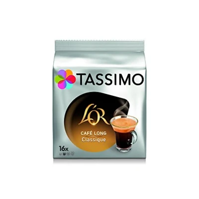 Image de Dosette Tassimo café L&#039;OR long classique