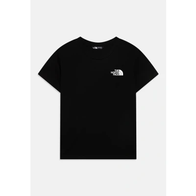 Afbeelding van The North Face Simple DOME Unisex Tshirt print voor kinderen, Maat: 155 160, Tnf black