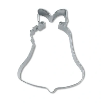 Afbeelding van Uitsteker RVS kerstklok / bel 7.5cm St�dter