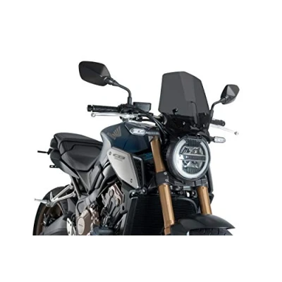 Afbeelding van Puig Carenabris New Generation Sport Honda Cb1000r Neo Sports Cafe/cb650r Café Voorruit Zwart