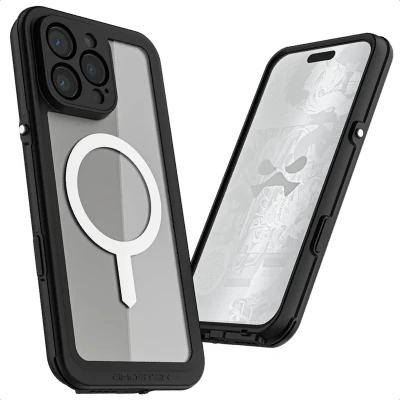Afbeelding van Ghostek Nautical Slim Waterproof MagSafe Case Apple iPhone 16 Pro Max Clear