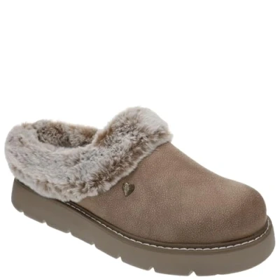 Afbeelding van Skechers Keepsakes Lite Cozy Blend damespantoffels, Taupe